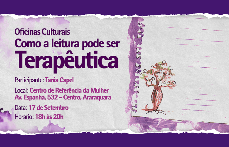 17/09 :: COMO A LEITURA PODE SER TERAPÊUTICA