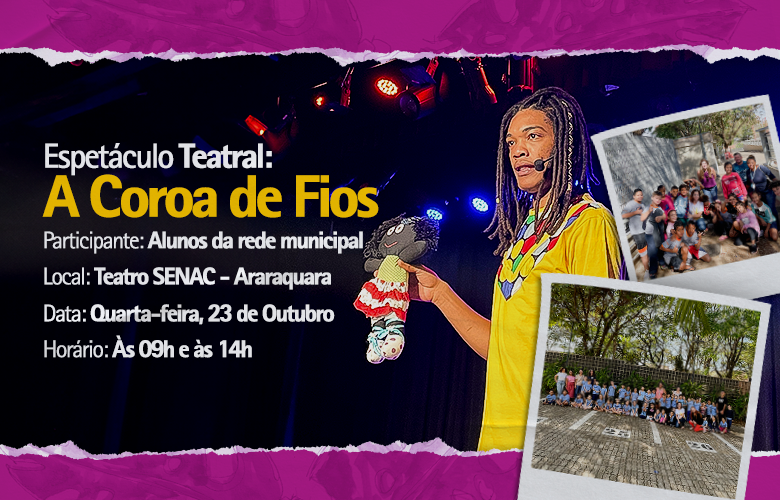 23/10:: TEATRO I A COROA DE FIOS