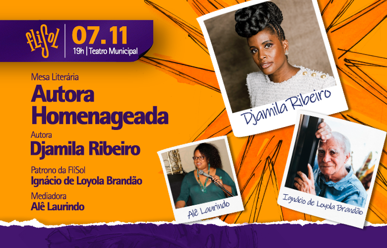 07/11 :: MESA DA AUTORA HOMENAGEADA, DJAMILA RIBEIRO